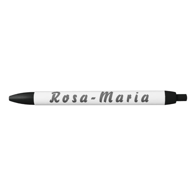 Stylo Noir Roza-Maria (Devant)