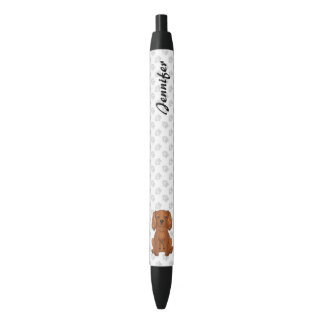 Stylo Noir Ruby Cavalier King Charles Spaniel & Nom