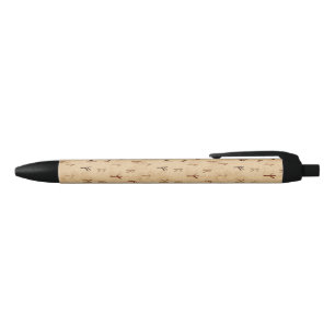 Stylo Noir Runes Pen