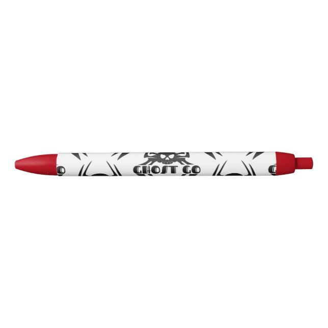 Stylo Noir Saison Éffrayante de Ghost Go (Devant)