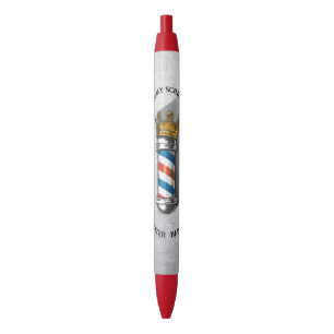 Stylo Noir Salon de coiffure Barber Hair Shop King Crown Mât