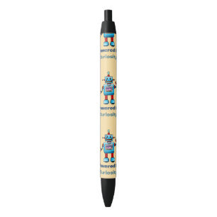 Stylo Noir science pour les enfants - robot