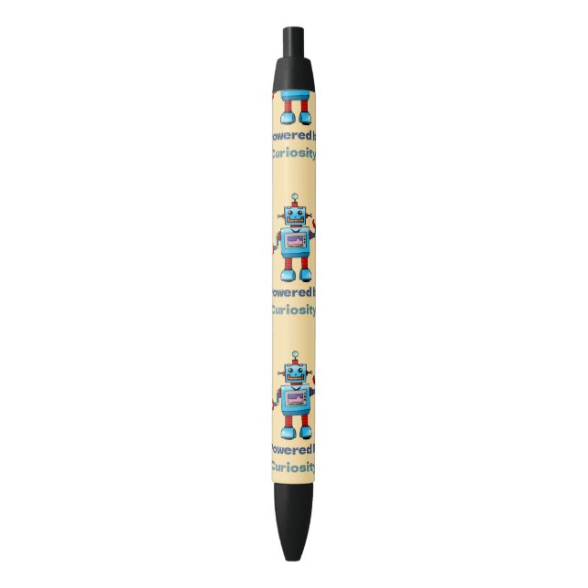 Stylo Noir science pour les enfants - robot (devant Vertical)
