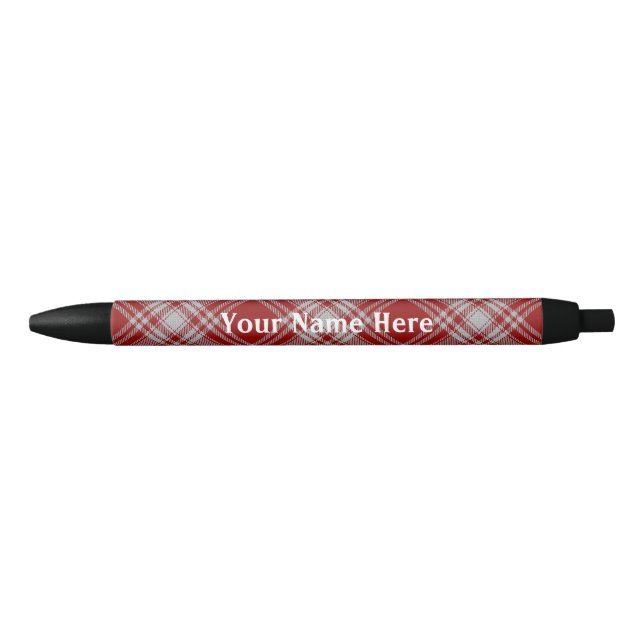 Stylo Noir Scotland Forever Clan Menzies Tartan (Devant)