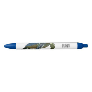 Stylo Noir Sea turtle cartoon
