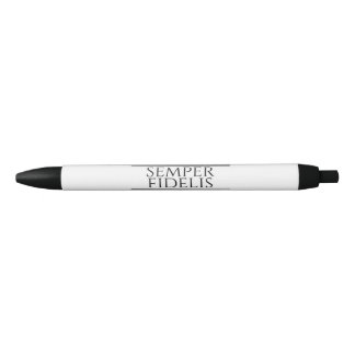 Stylo Noir Semper Fidelis