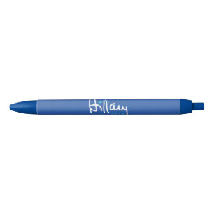 Stylo Noir Signature de Hillary Clinton
