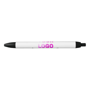 Stylo Noir simple et minimal ajouter votre logo/design ici te