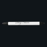 Stylo Noir SIMPLE MINIMAL.CUTIE ADD NAME BABY baby shower Thr<br><div class="desc">Conception</div>