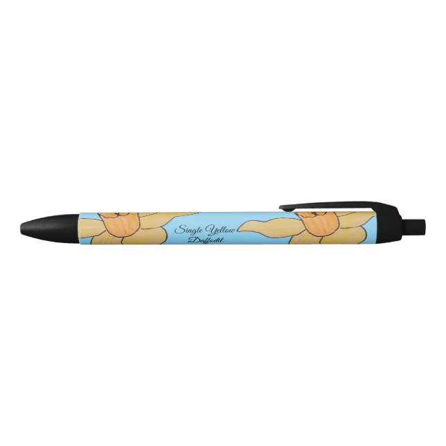 Stylo Noir Single Yellow Daffodil  (Haut)