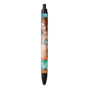 Stylo Noir Sirène