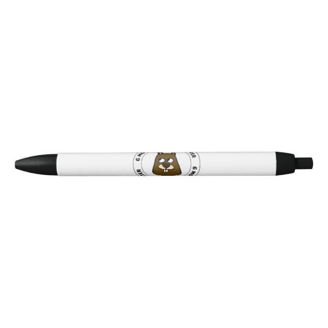 Stylo Noir Six semaines supplémentaires d'hiver (Devant)