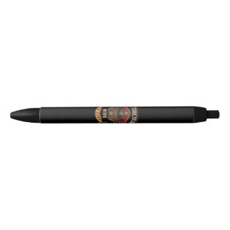 Stylo Noir Skull Ride Cycles moteurs, Ride To Live