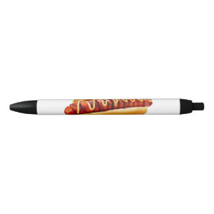 Stylo Noir SlipperyJoe's hot dog ambiance estivale BBQ niché