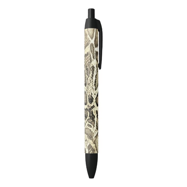 Stylo Noir "Snake" (Bas (Vertical))