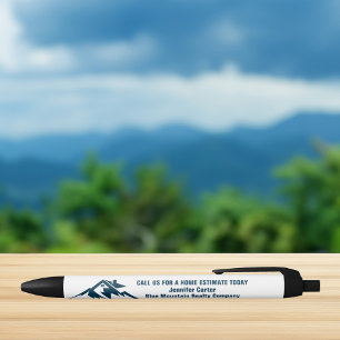 Stylo Noir Société immobilière Mountain Marketing personnalis
