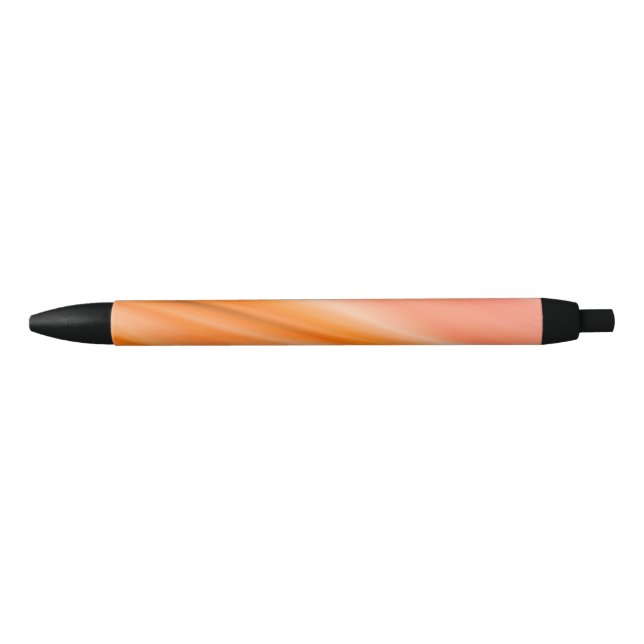 Stylo Noir Soie de coucher de soleil (Devant)
