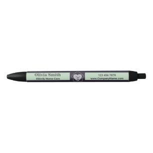 Stylo Noir Soins à domicile âgés Aide de carrière Cadeau prom