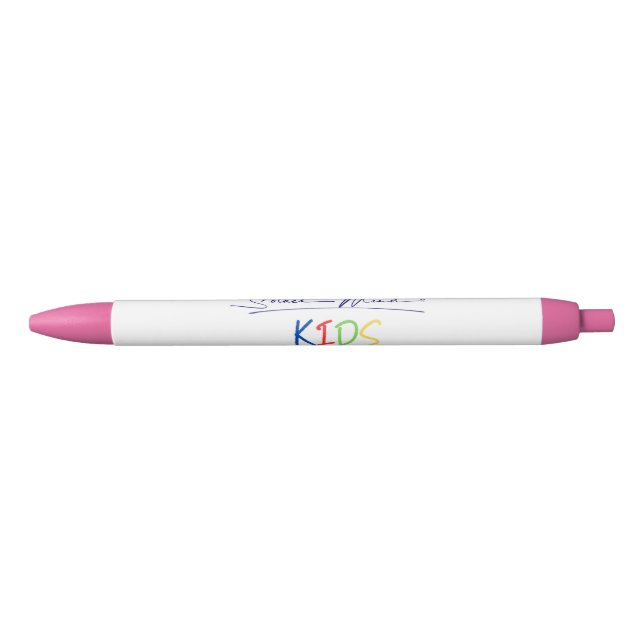 Stylo Noir Solace Mind Kids Pen (Devant)