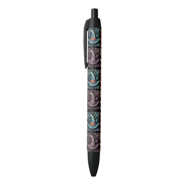 Stylo Noir Sorcières Méchantes (Haut (Vertical))