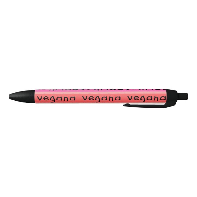 Stylo Noir Sourire vegana | Vegan smile (Bas)
