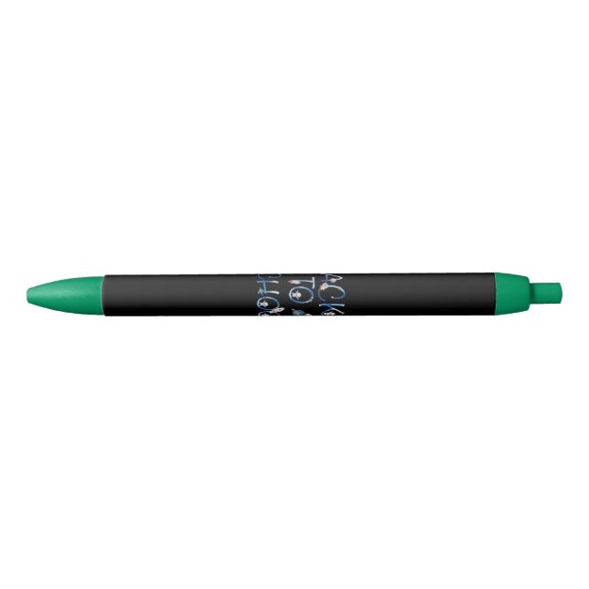 Stylo Noir Space, back to school (Devant)