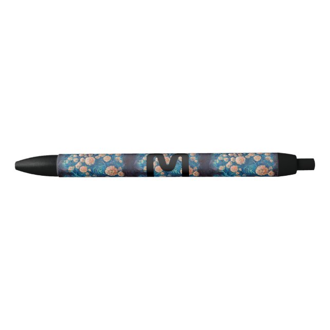 Stylo Noir Space Mimosa Golden Nebula Blossom (Devant)