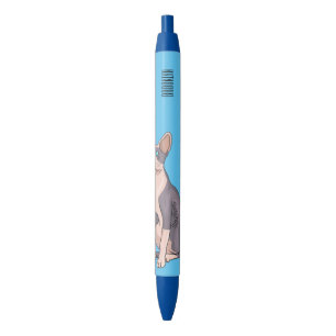 Stylo Noir Sphynx cat