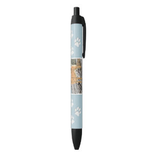 Stylo Noir Spitz finlandais à Seashore Peinture - Chien Art