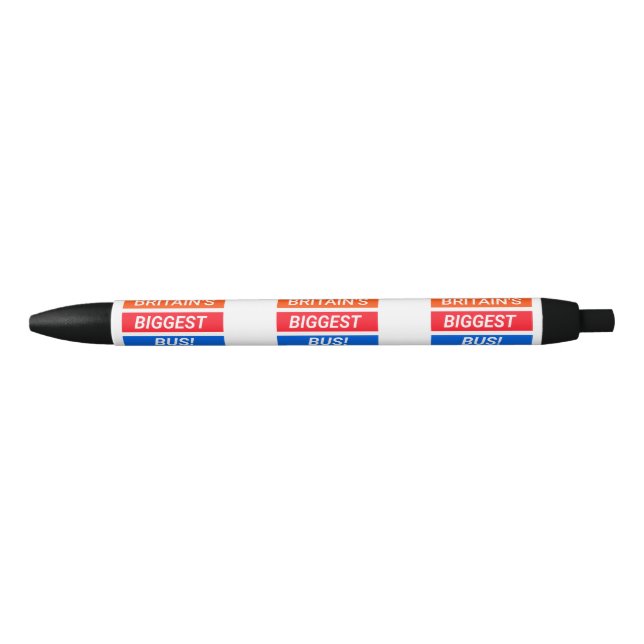Stylo Noir Stagecoach (Devant)