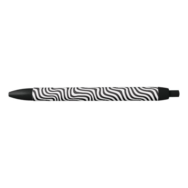 Stylo Noir Striped B&W  (Devant)