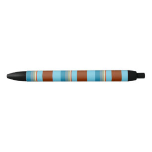 Stylo Noir Stripes du sud-ouest 23