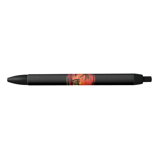 Stylo Noir Style de vie été (Devant)