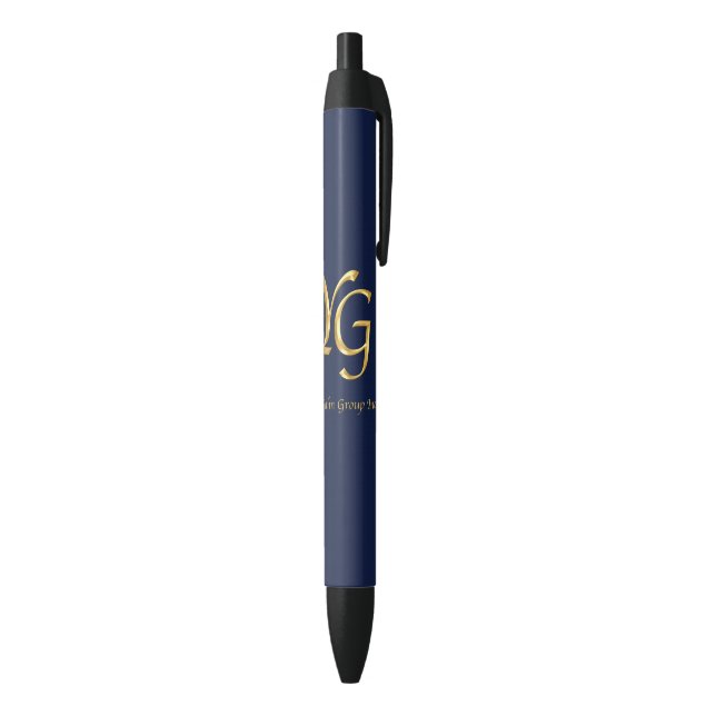 Stylo Noir Stylet de groupe Yahn (Bas (Vertical))