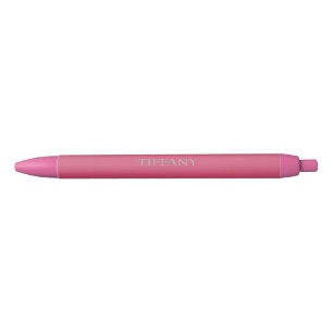 Stylo Noir Stylet Tiffany Custom Name