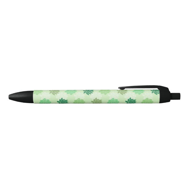 Stylo Noir Succulents (Haut)