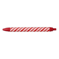 Sucre de canne rouge et blanc à rayures de Noël