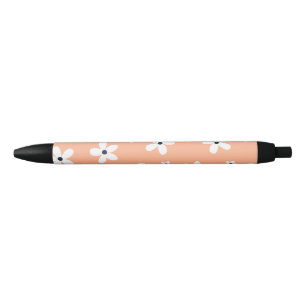 Stylo Noir Summer Boho White Daisy Flowers