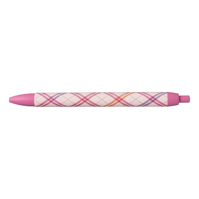 Stylo Noir Sweetheart Plaid (Devant)