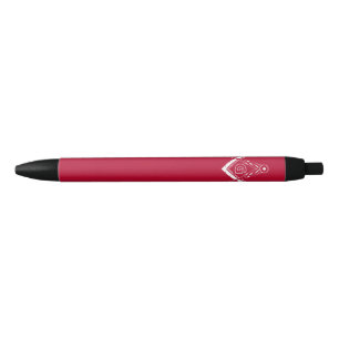Stylo Noir symbole de la franc-maçonnerie