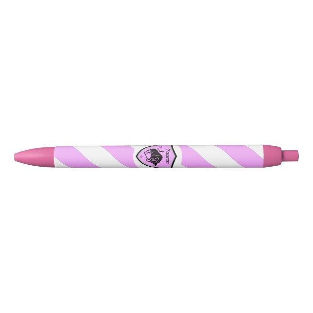 Stylo Noir Symbole de Taurus        (Devant)