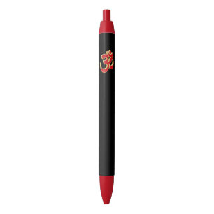 Stylo Noir Symbole Om