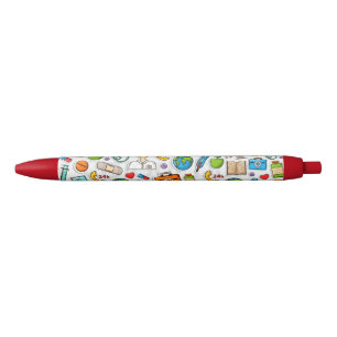 Stylo Noir Symboles Médicales motifs