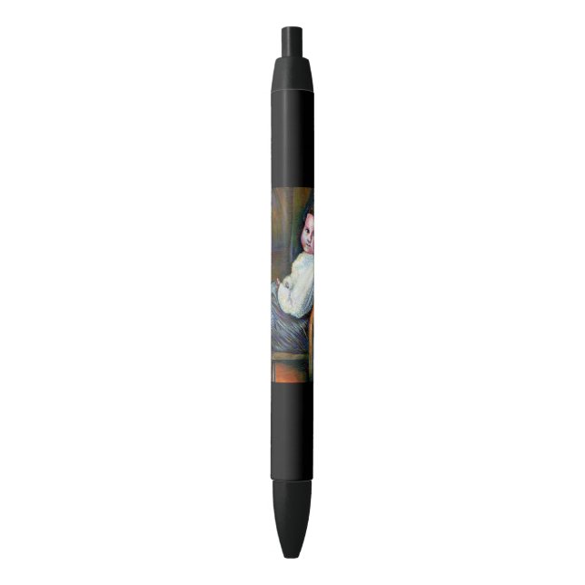 Stylo Noir Synésie (devant Vertical)