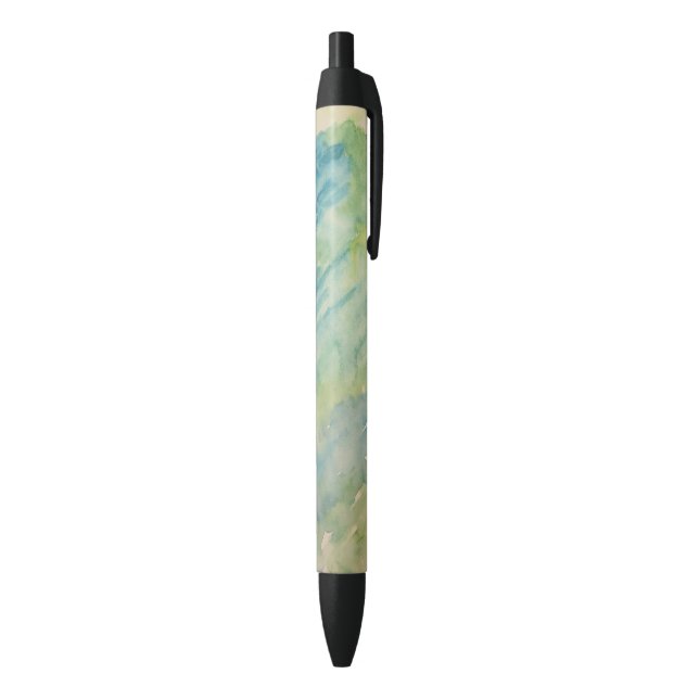 Stylo Noir Tableau Motif Abstrait (Bas (Vertical))