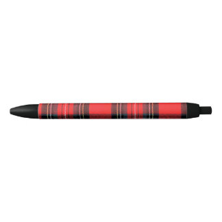 Stylo Noir Tartan royal vintage