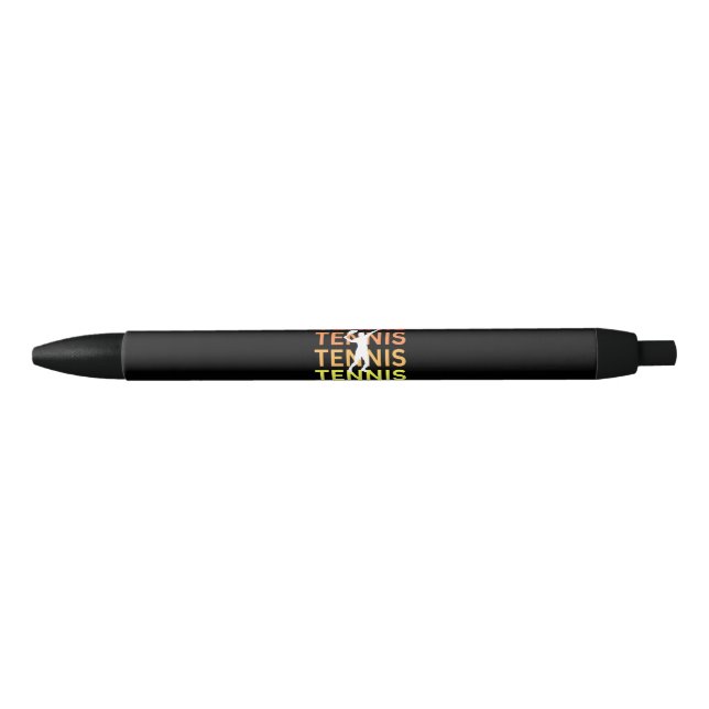 Stylo Noir Tennis (Devant)