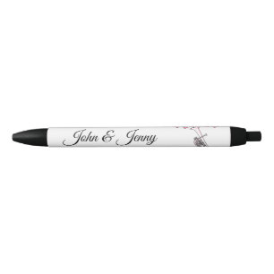 Stylo Noir Tenor Horn Musicien Personnalisé Mariage Favoriser