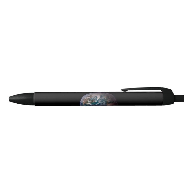 Stylo Noir Terre de marbre bleu (hémisphère occidental) (Haut)