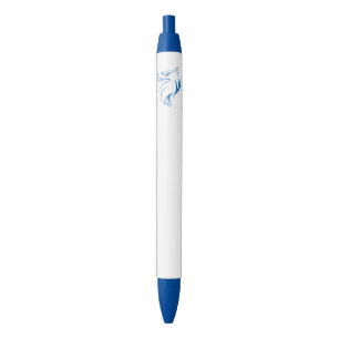 Stylo Noir Tête d'aigle